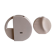 Set of Two Pink Post Modern Vases by Dorothe van Agthoven for Flora Keramiek