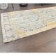 1970s Turkish Oushak Wool Distressed Rug 81x352
