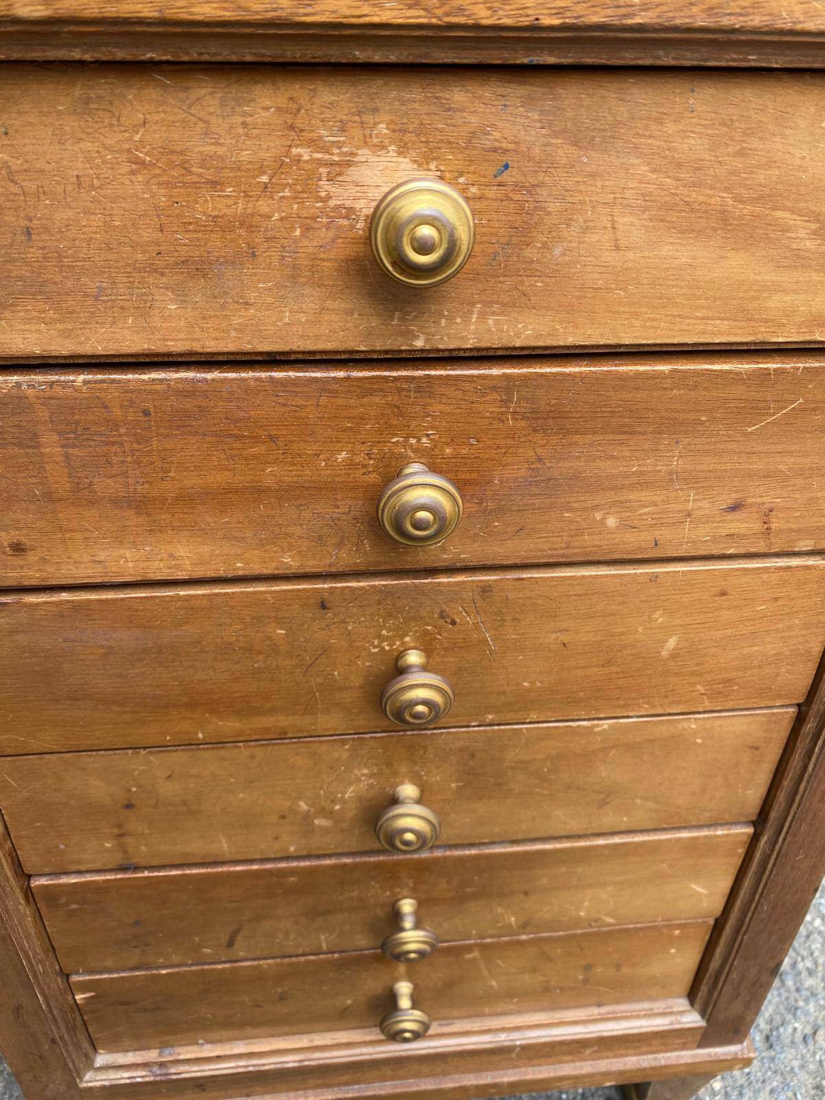 Louis XVI style typewriter desk from the mid-20th century.