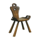 Brutalist chair
