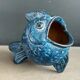 Vase - vintage ceramic fish ashtray