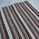 Vintage Turkish kilim, handwoven, 153x257 cm.