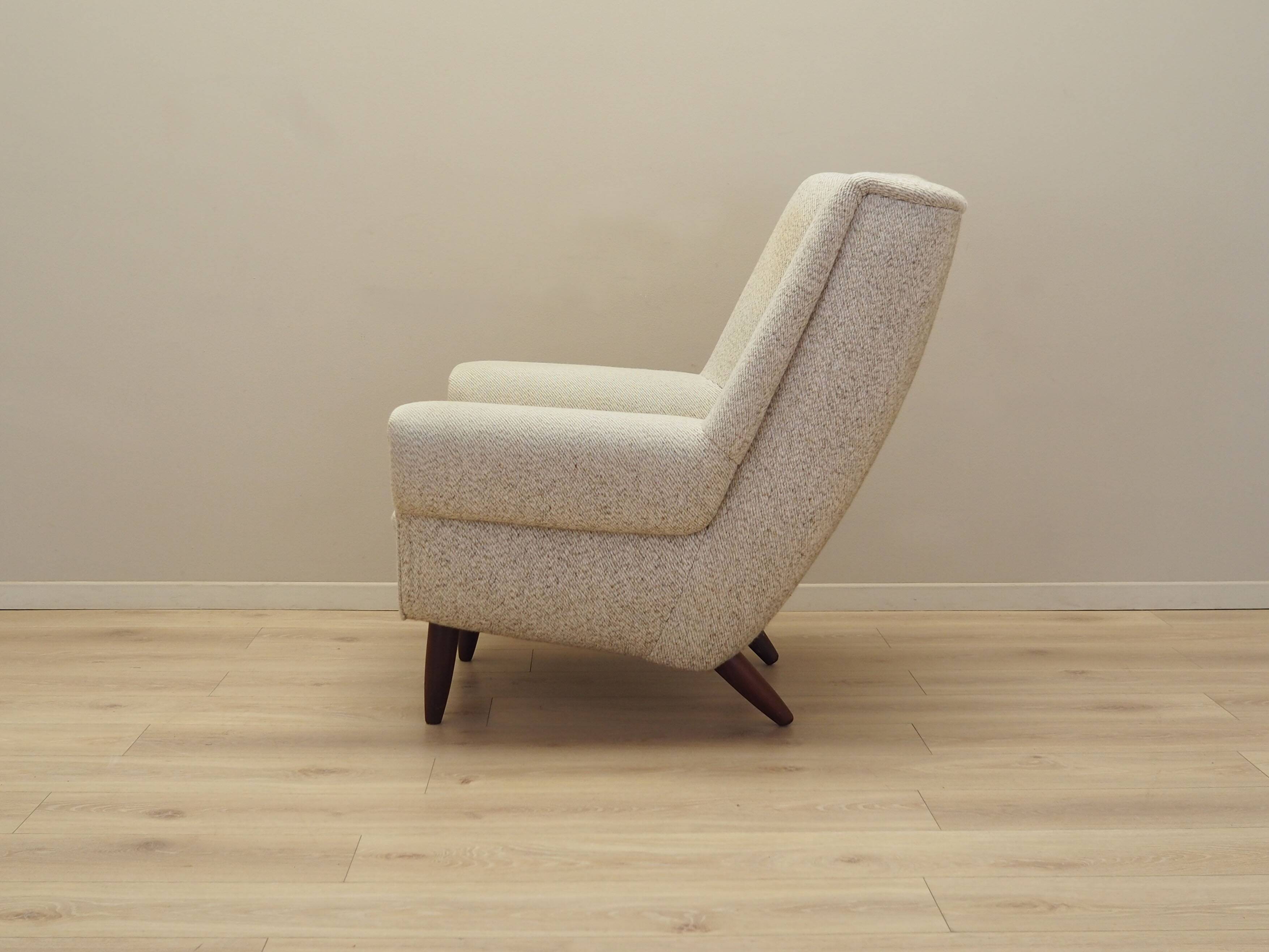 Beige armchair, Danish design, 1970s, production: Denmark