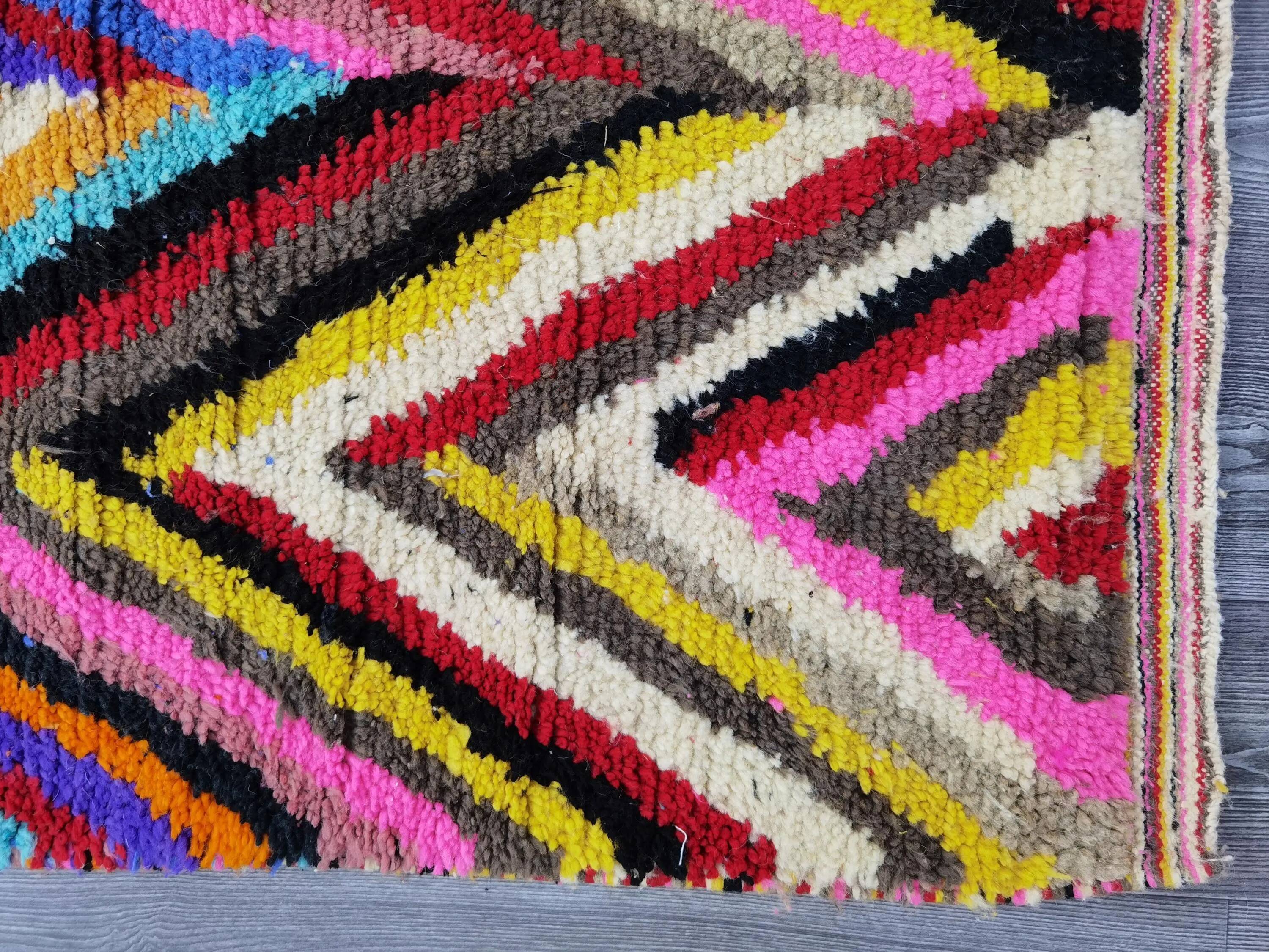 Handwoven Berber rug 2.5x1.5 m