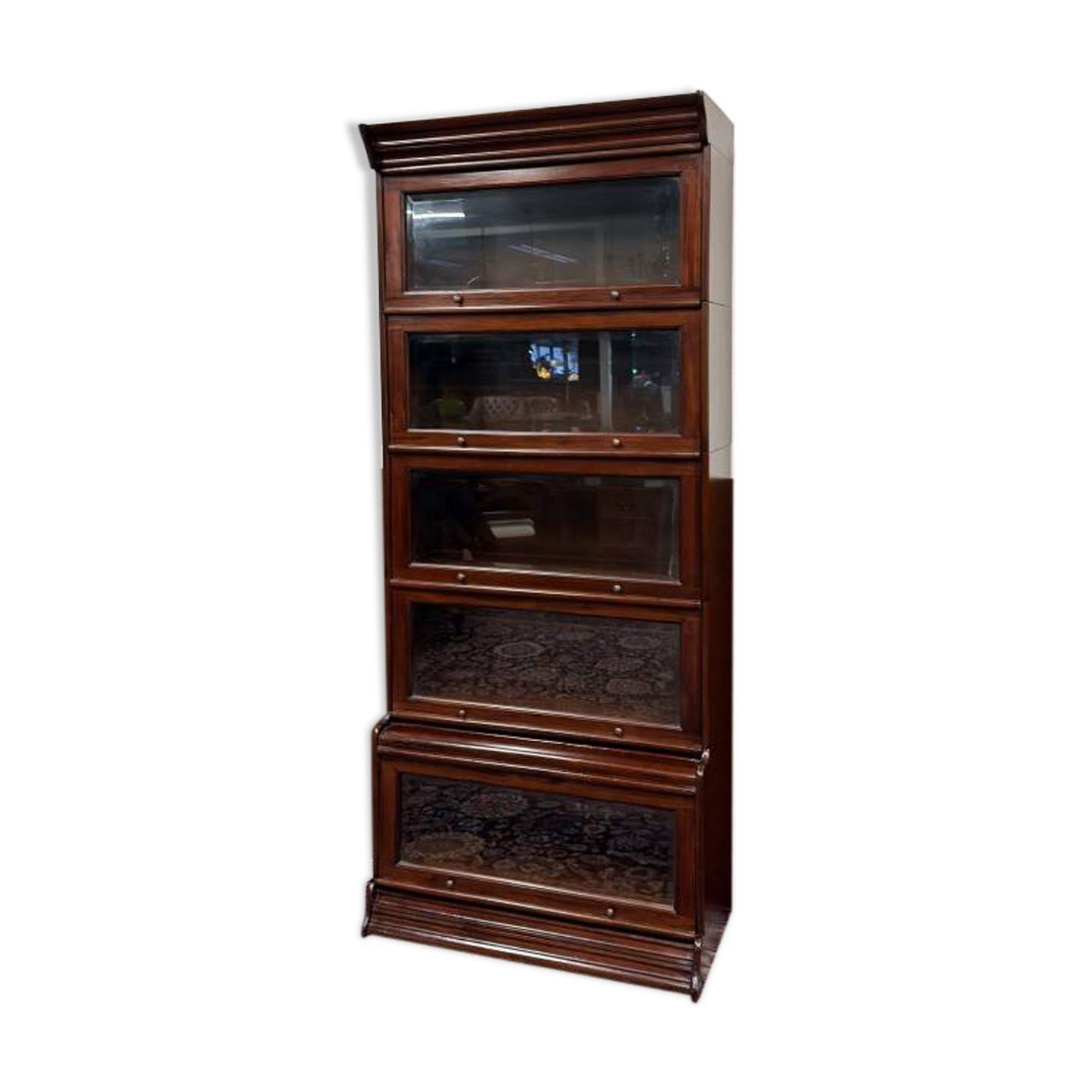 Classic English Globe Wernicke Bookcase