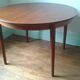 Scandinavian table teak up to 10 people