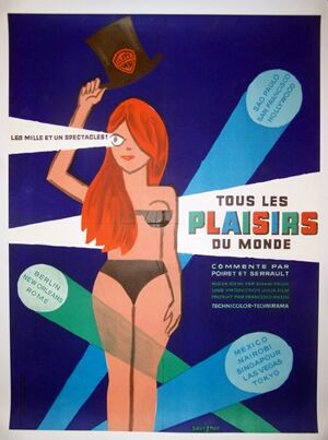 Affiche cinéma originale de 1962.Tous