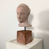 Buste statue rose style grec