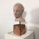 Buste statue rose style grec
