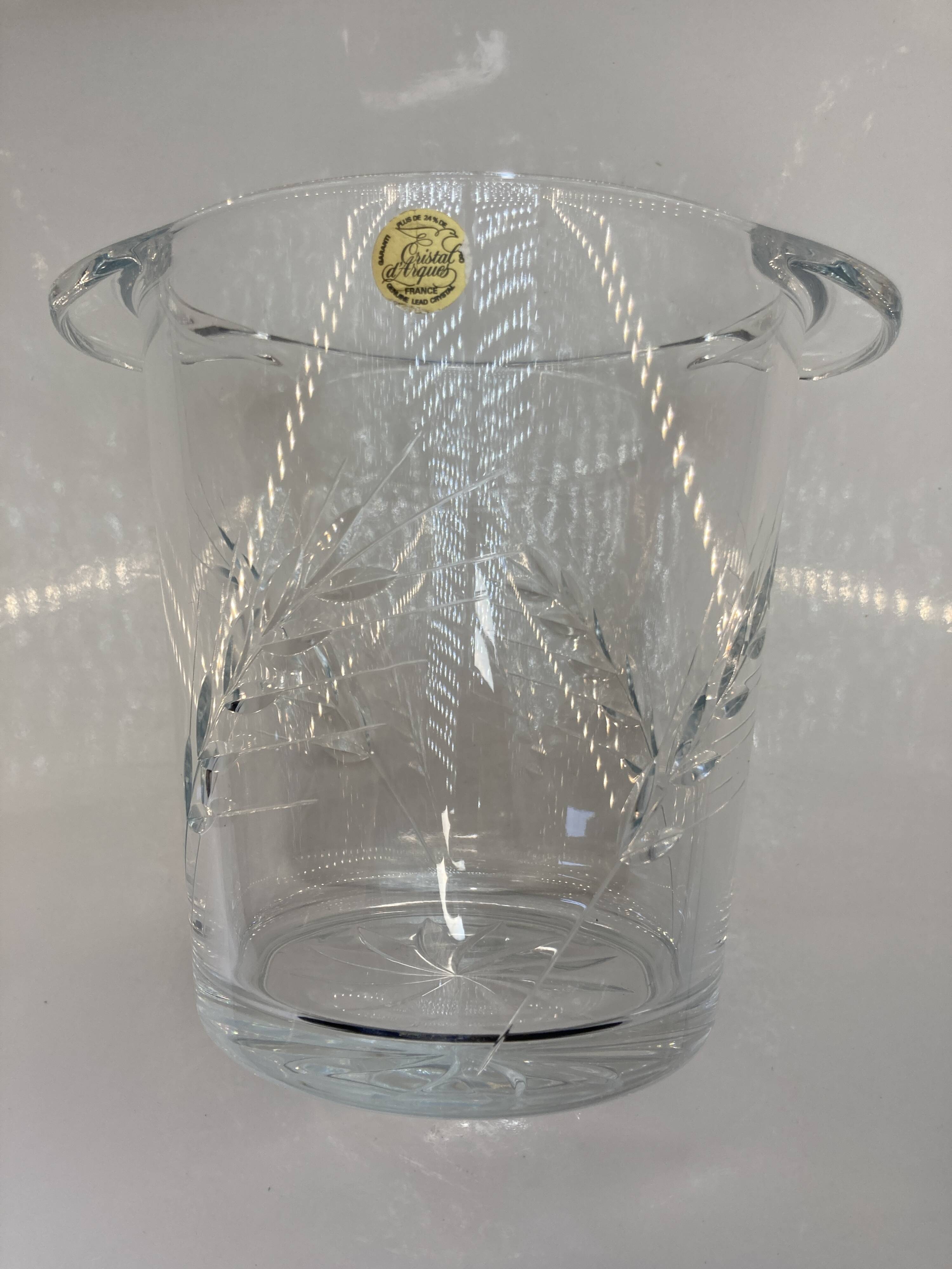 Cristal d'arques champagne seal