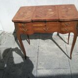 Inlaid and bronze dressing table