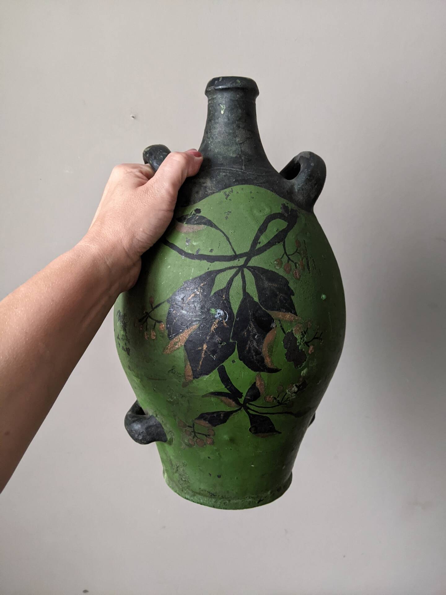 Jarre en terre cuite poterie traditionnelle provençale