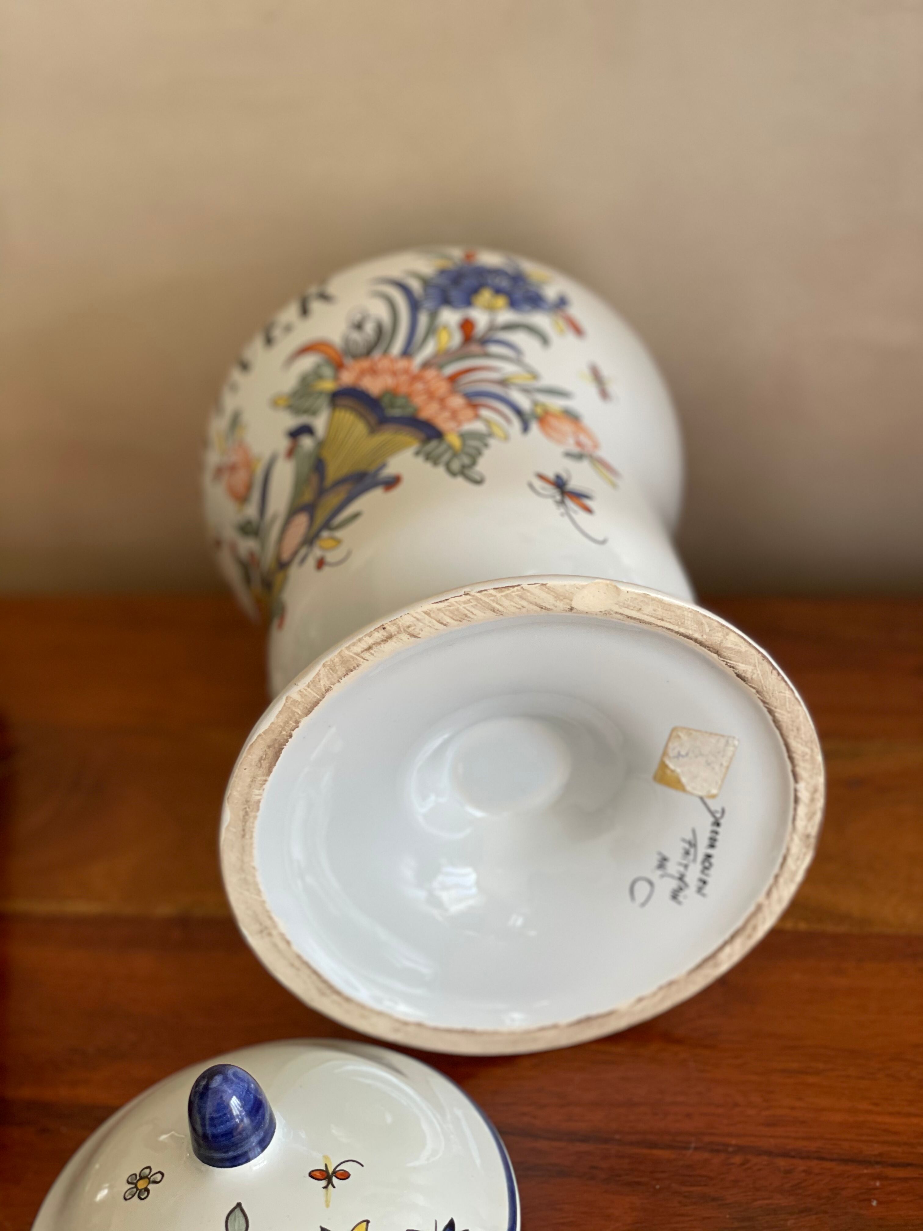 Papaver Apothecary Pharmacy Pot (poppy) Rouen ceramic