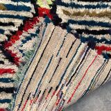 Azilal colorful Moroccan rug - 140 x 95 cm.
