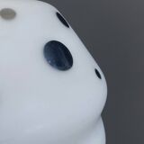 White with black dots pendant lamp 1960s