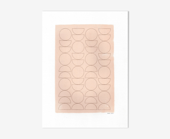 Peinture et illustration sur papier • T479 • signée Eawy