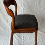 Armchair and sleigh chair by Baumann