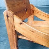 Set of Scandinavian Pine Side Chairs, Sweden, 1960s