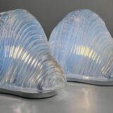 Pair of table lamp LT302 Iceberg Mazzega