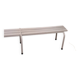 Light purple revamped school bench 1970 adult size