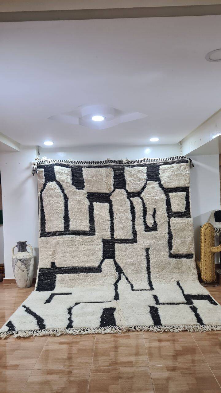 Handmade Berber wool rug 300X200 cm