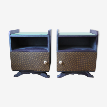 Pair of bedsides