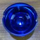 Royal blue ashtray or trinket tray