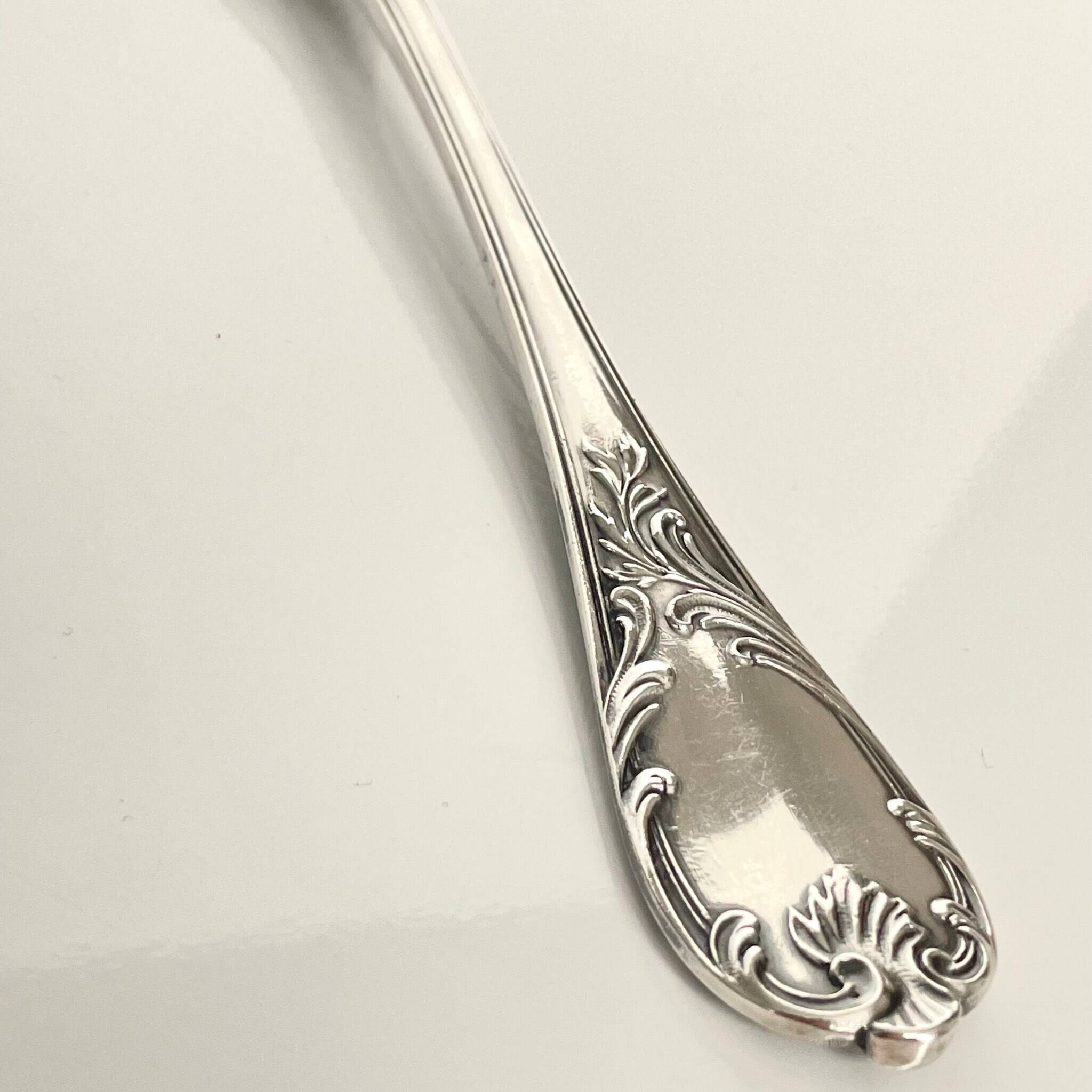 6 Marly Model Forks - Christofle, Silver-Plated Metal