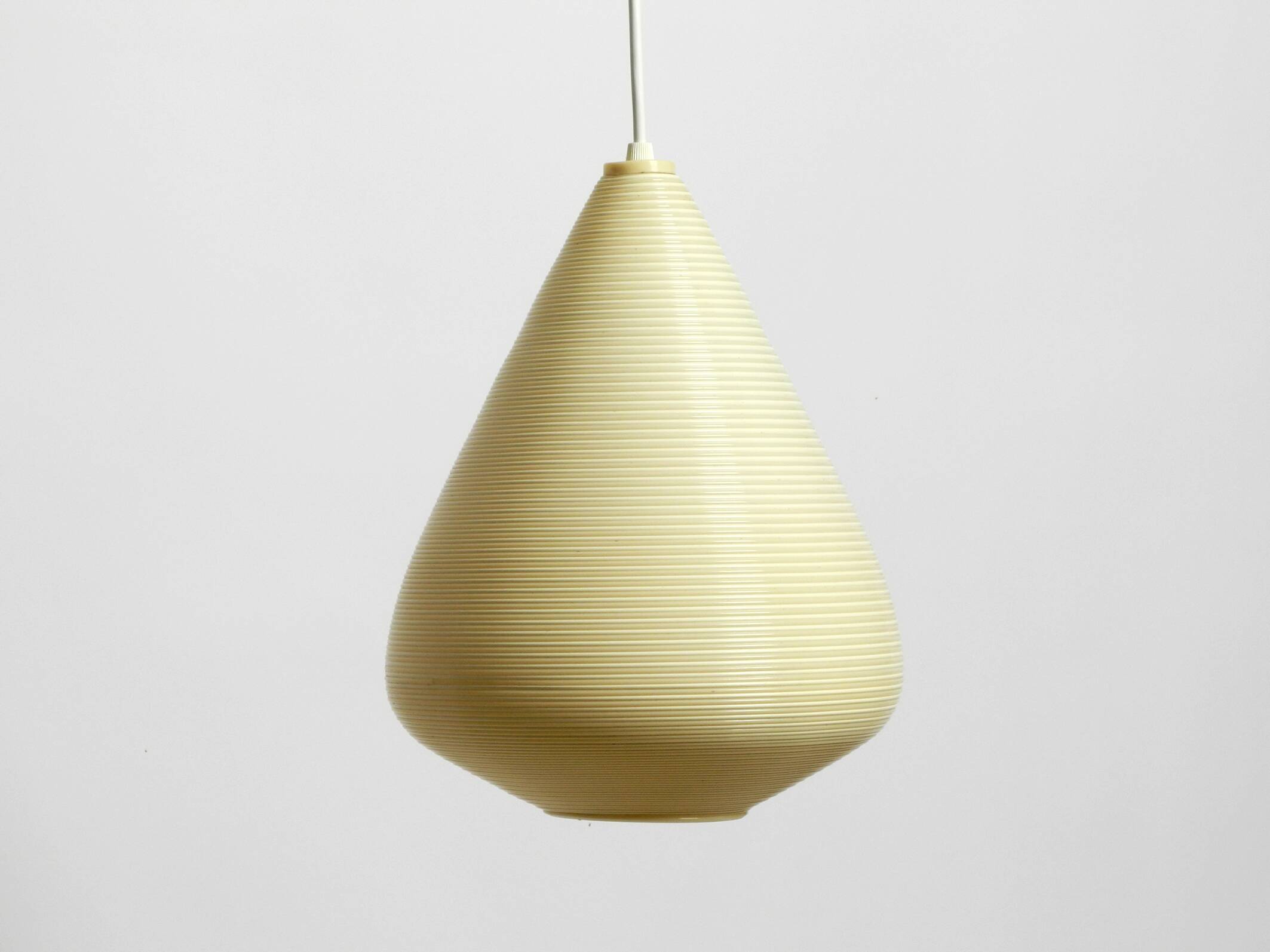 Beautiful original large 1960s Heifetz Rotaflex pendant lamp in a drop shap