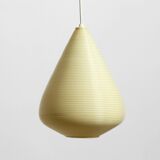 Beautiful original large 1960s Heifetz Rotaflex pendant lamp in a drop shap