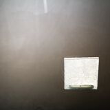 Smoked vintage bevelled mirror - 93x63cm