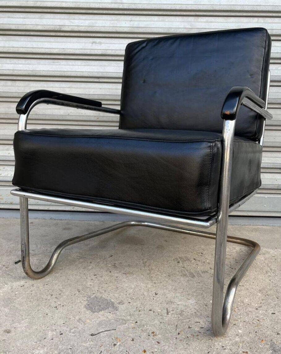 Czechoslovakian armchair from the 1950s