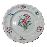 Assiette Luneville Keller et Guérin