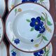 Gien - serie de 6 assiettes creuses - modèle Tournefeuille