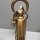 CVL (Val de Loire Creations) ~ Chandelier ~ Chatelet Collection - 5 lights ~ Burnished brass - 21st century