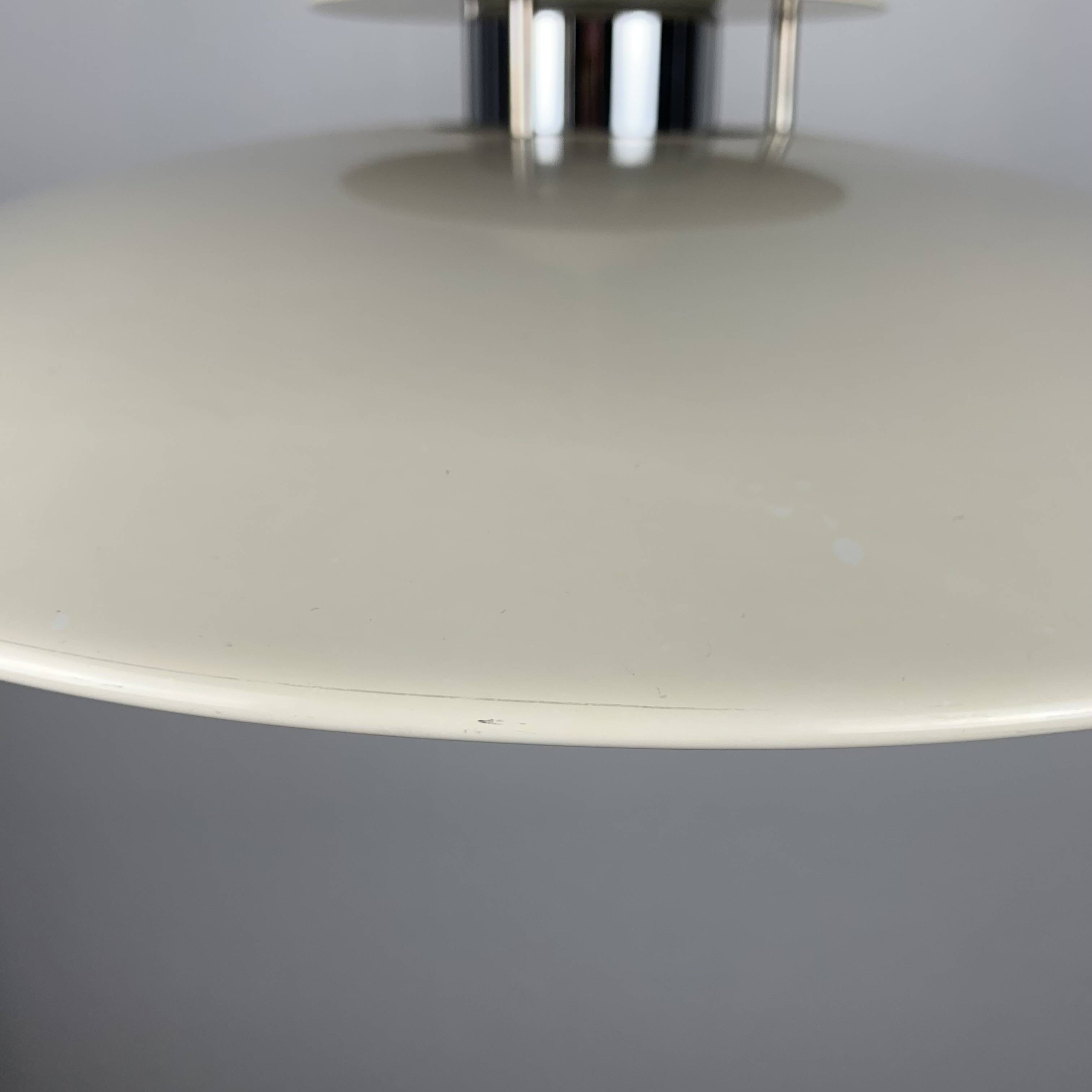 Large Danish BELID Pendant Light Model 75104, Cream