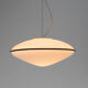 Large Murano All Glass Pendant, Italy, 1980s
