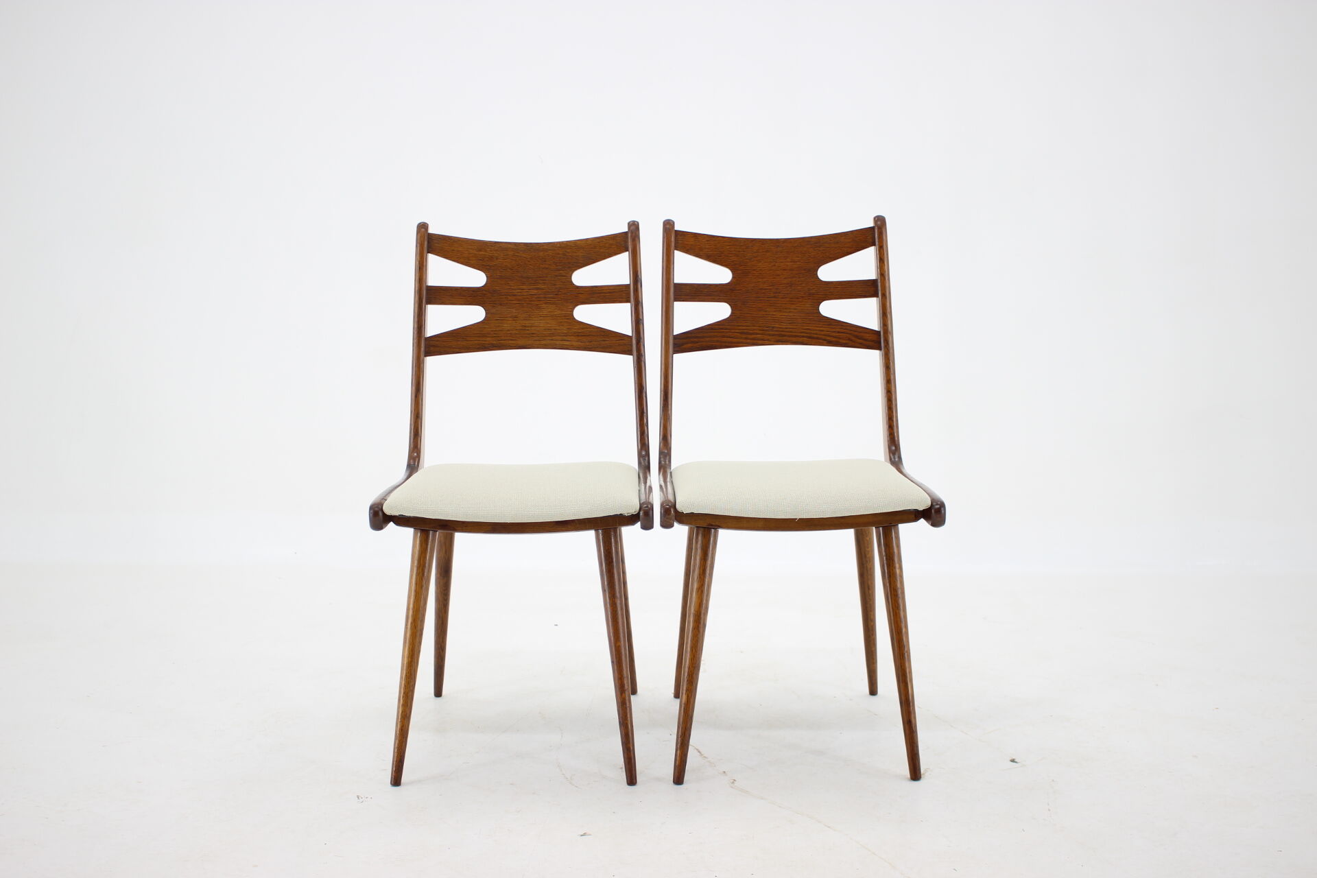 Lot de 6 chaises, Tchécoslovaquie 1960
