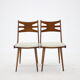 Lot de 6 chaises, Tchécoslovaquie 1960