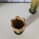 Paire de soliflores barbotine
