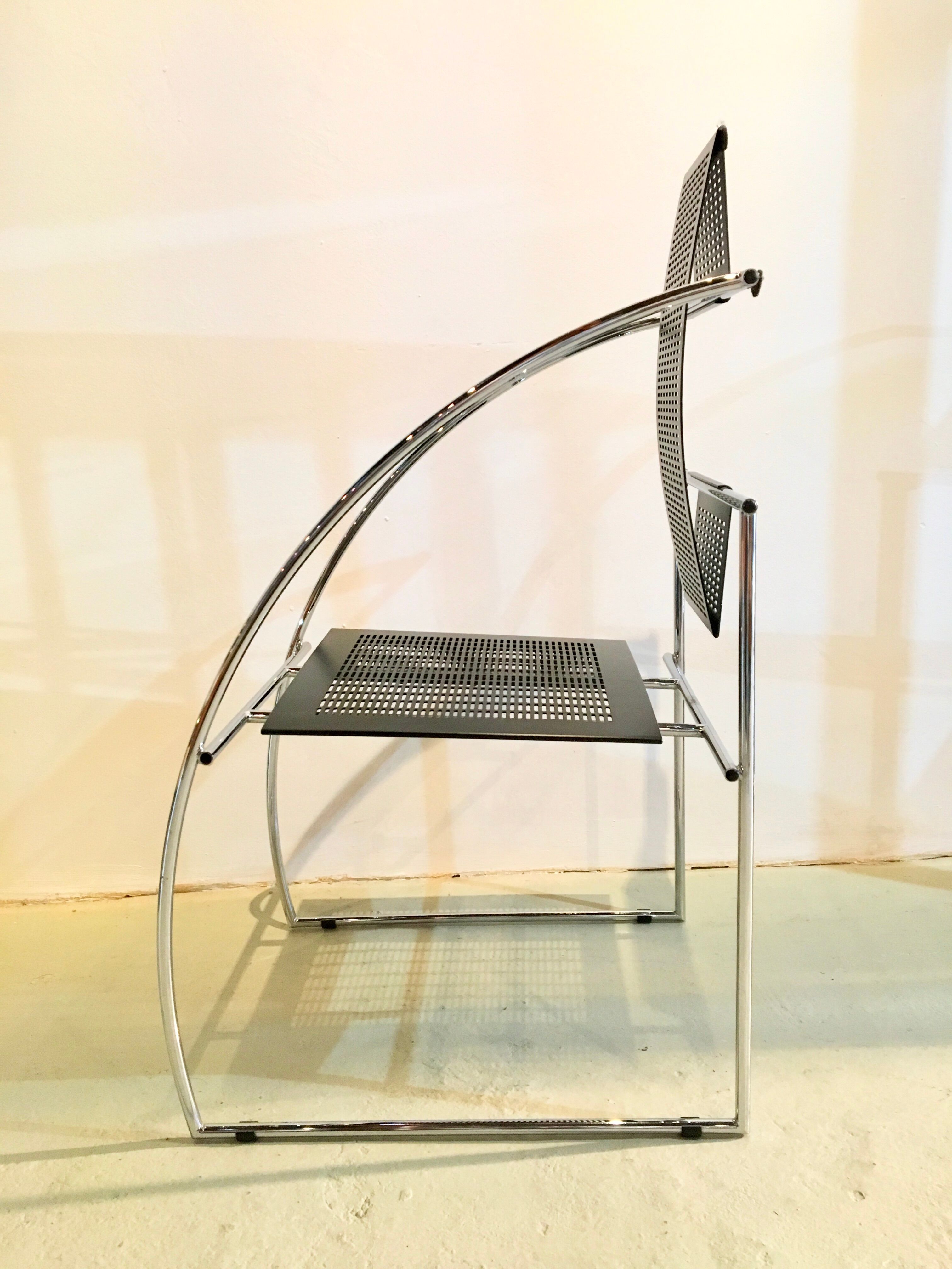 Quinta chair by Mario Botta for Alias Italy