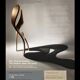 Mrs. Charles Eames_ The shadow does not bend, walnut plywood sculpture