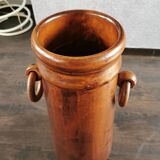 Vintage 70s wooden vase