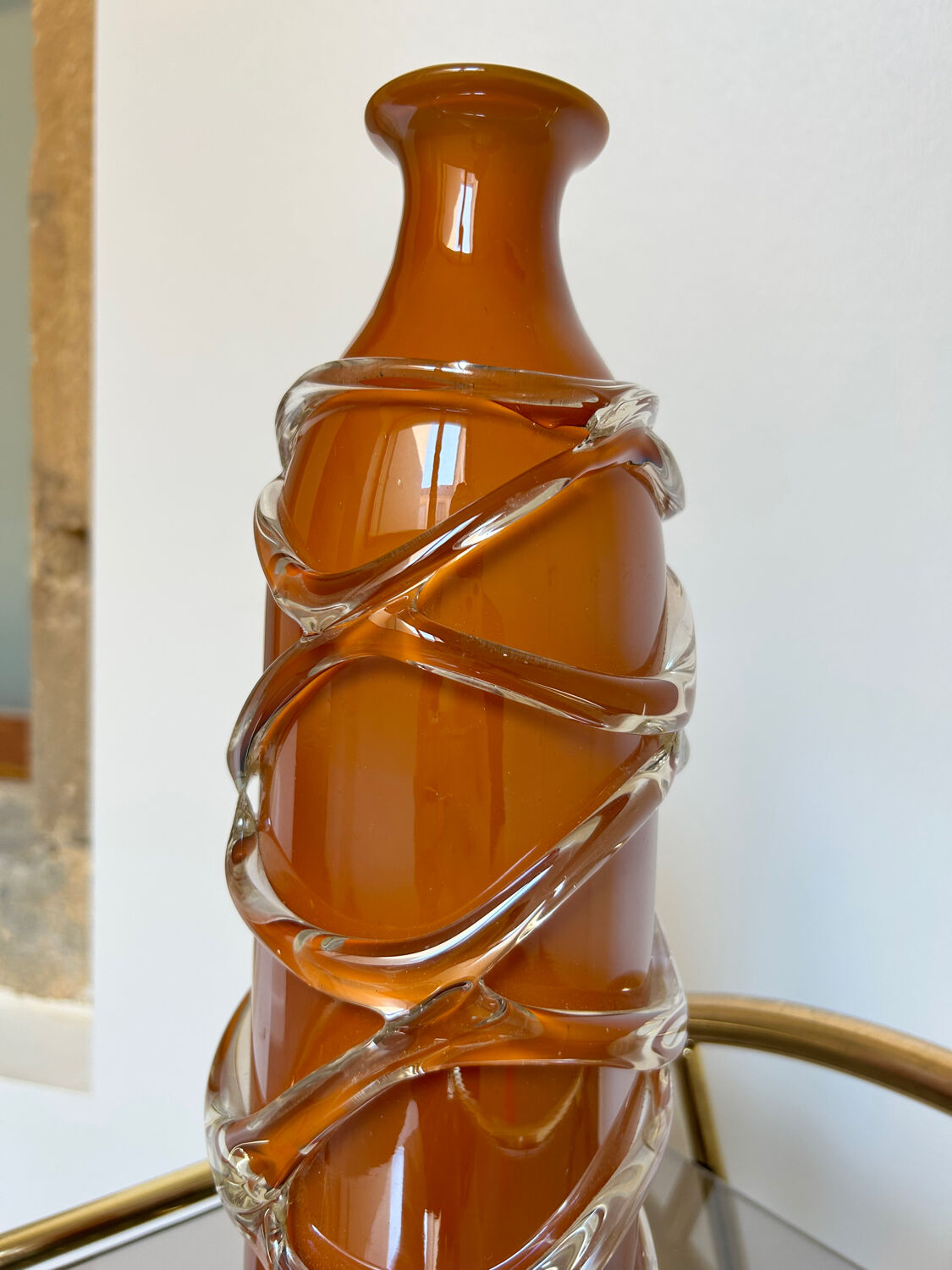 Murano bottle vase