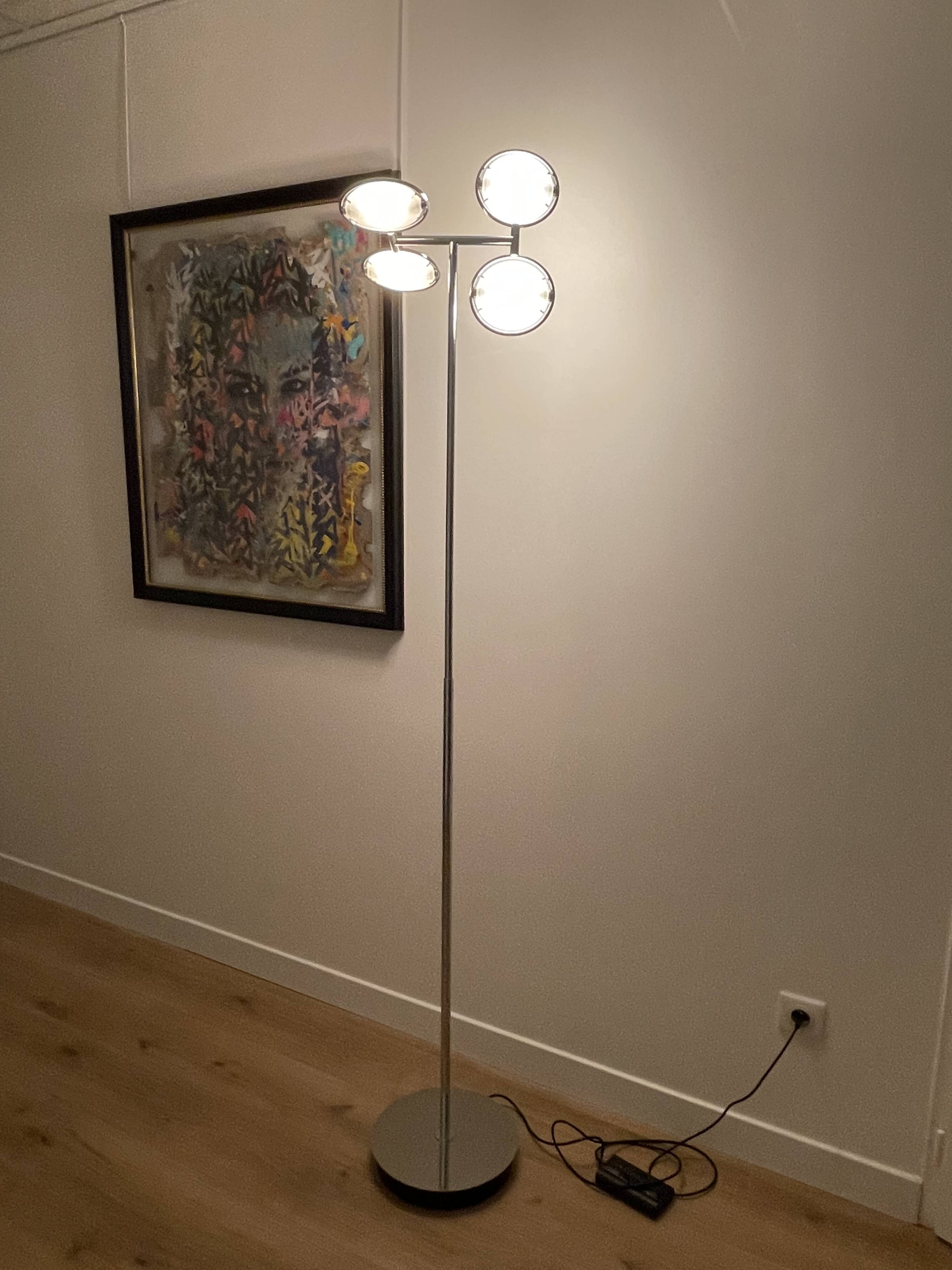 Nobi 4 model floor lamp by FontanaArte, 1990s