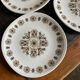 6 flat plates Pillivuyt in French porcelain