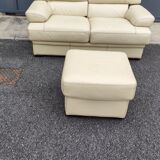 Sofa with ottoman
