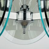 Vintage glass pendant lamp by Fontana Arte, 1970s.