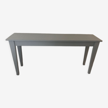 Grey patinated console