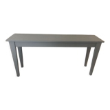 Grey patinated console